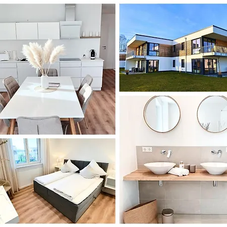 Seeliebe - Seeblick, Parkplatz, Teilweise Private Sauna, Wlan 什未林