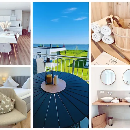 Seeliebe - Pkw, Teilweise Mit Privater Sauna, Wlan, Xxl-balkon O Terrasse, Seeblick Apartment Schwerin (Mecklenburg-Vorpommern)