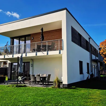 公寓 Seeliebe - Seeblick, Parkplatz, Teilweise Private Sauna, Wlan 什未林